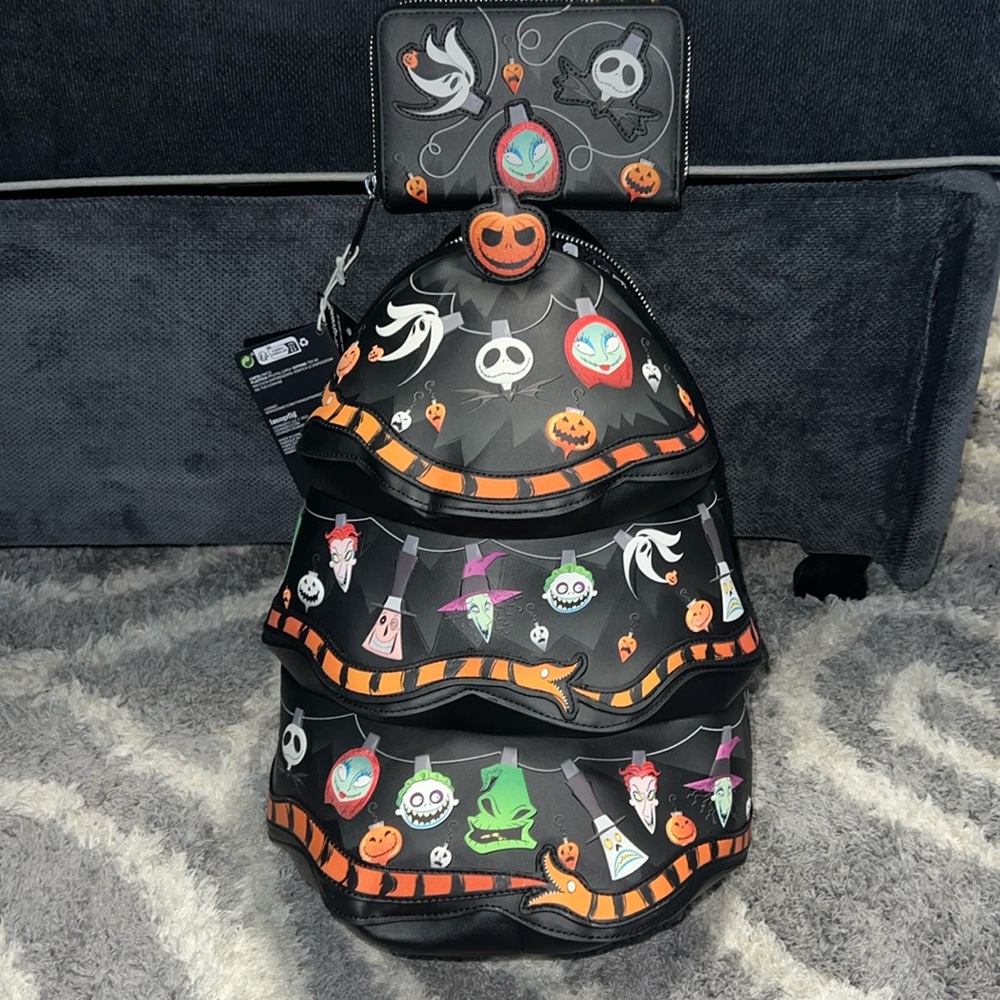 NWT! Disney Loungefly Backpack - Nightmare Before Christmas
